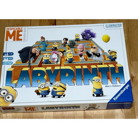 Despicable Me Ravensburger Labyrinth Minion Made Board Game Read! - Picture 1 of 3